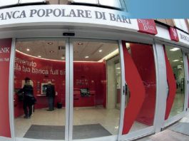 Un istituto di credito della Banca Popolare di Bari